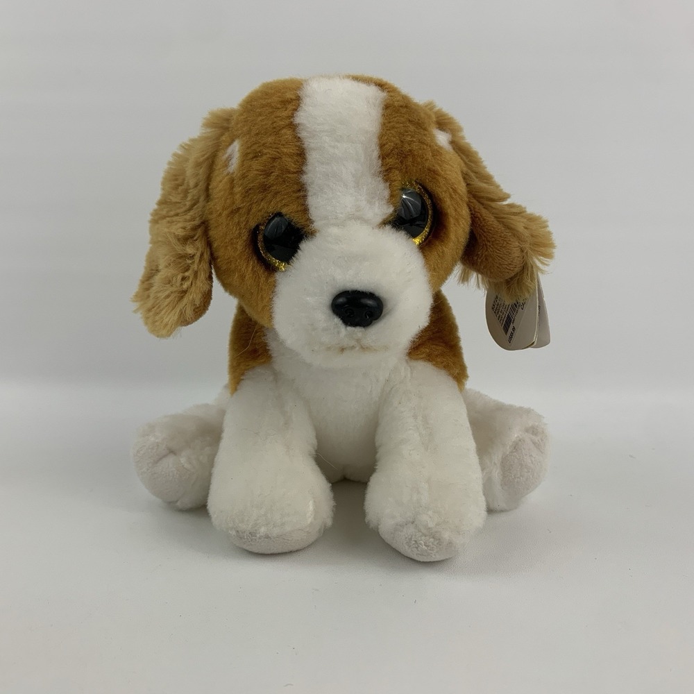 TY Beanie Baby 6" Barker the Spaniel Dog Stuffed Animal Toy Plush with Tags 2021